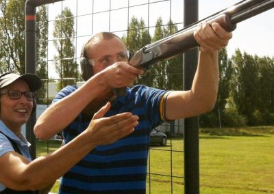 Clay Pigeon Shooting Scottish Border Sporting